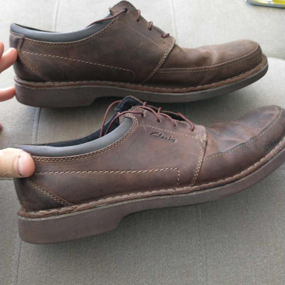Men's Clarks Shoes Brown Size 13